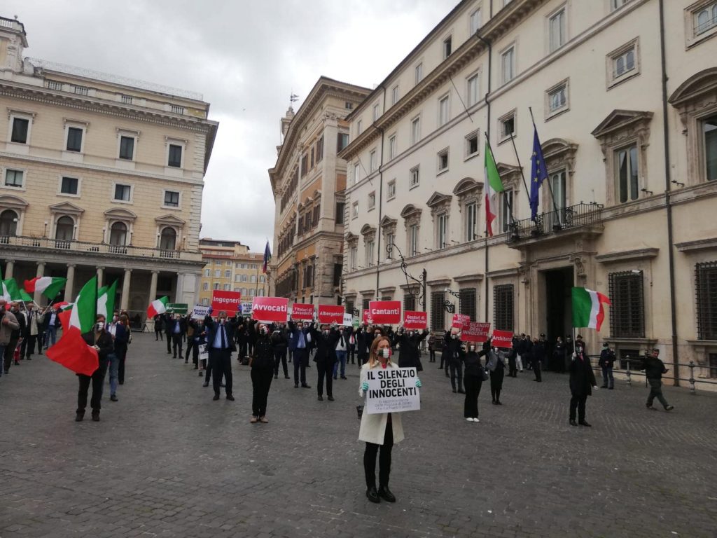 Meloni manifestazione