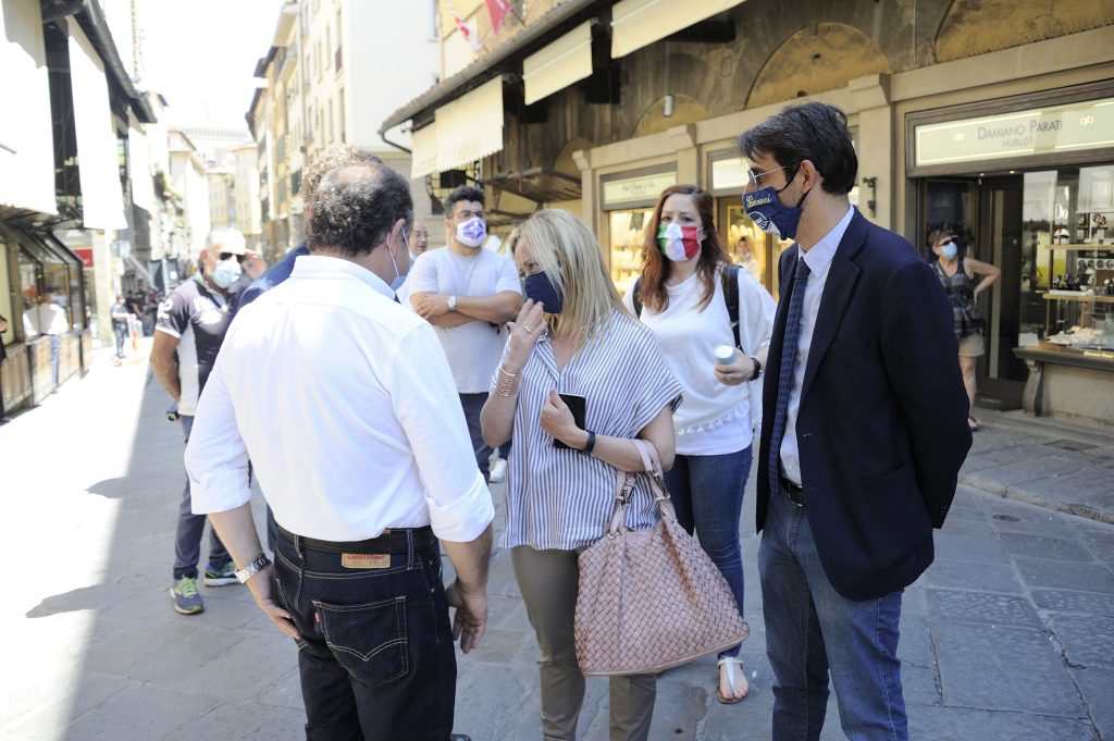 Giorgia Meloni in Toscana