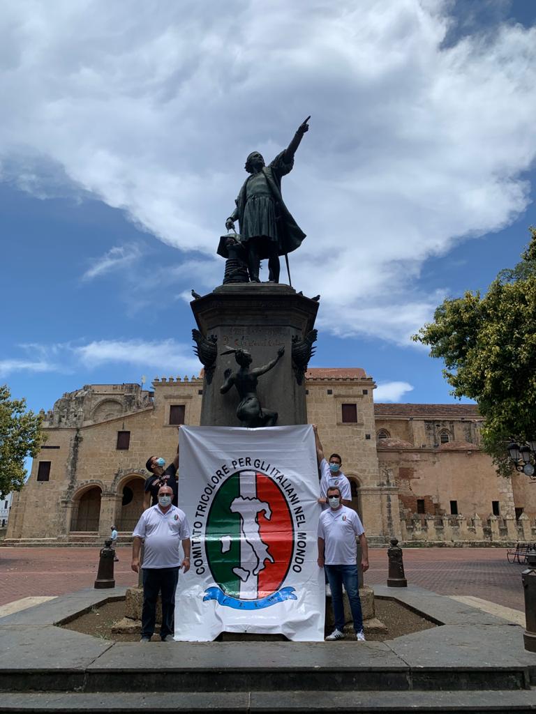 La statua di Cristoforo Colombo