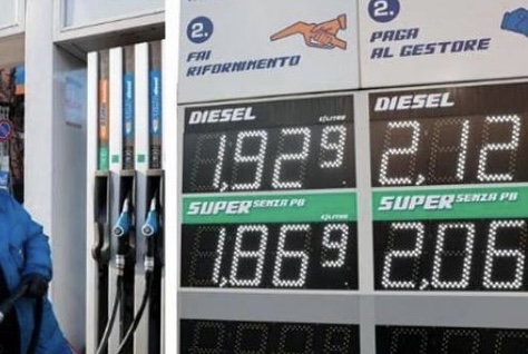 tabelloni prezzi benzina