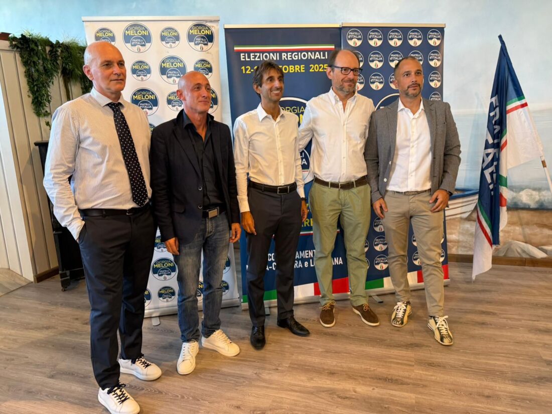 regionali toscana Marina di Carrara FdI incontro