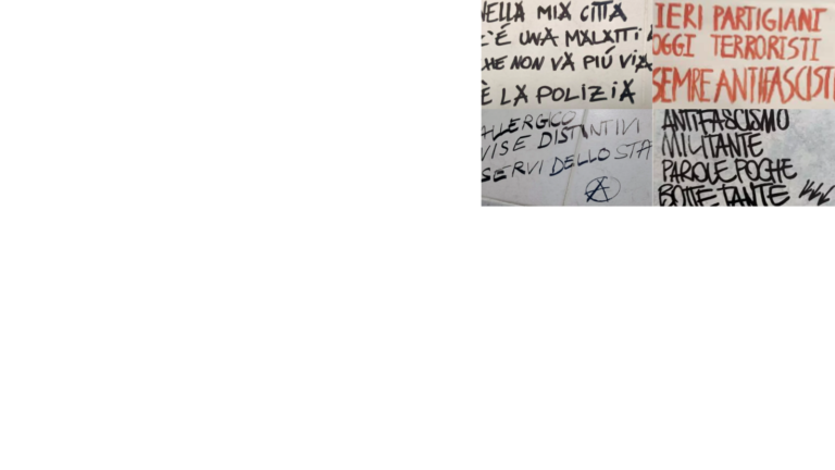 padova scritte polizia